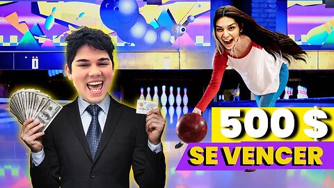 BOLICHE VALENDO GRANA 500$ PRA QUEM VENCER