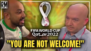 Israeli Journalists Put In Their Place by World Cup Fans