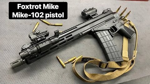 The AK/AR hybrid pistol from Foxtrot Mike