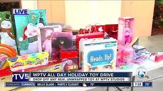 All-day toy drive Friday at WPTV