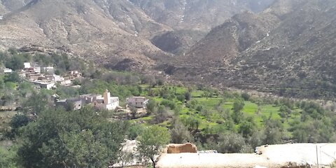 Berber village (mountains of Souss-Massa), Agadir, Morocco