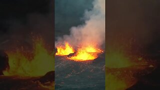 Volcano Bubbling And Boiling Away. #trending #shorts #viral #video #volcano #lava #viralvideo