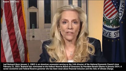 Fed Now | Who Is Lael Brainard (Director of National Economic Council of the United States)? | "Every Minute We Are Adding $8 Million to Our Debt." + "People Don't Have the Ability to Get Out of the Way of What They Don't See Comi