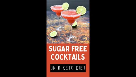 zero sugar cocktails | keto cocktails | low carb cocktails | sugar free cocktails #Shorts #keto