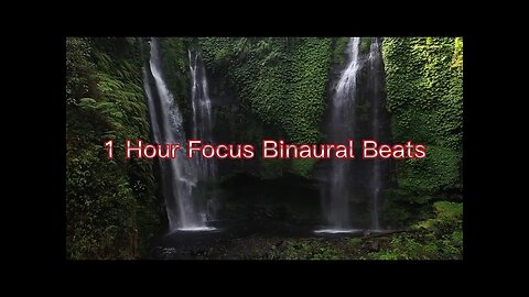 Deep Focus Frequency | Concentration Binaural Beats | 1 hour