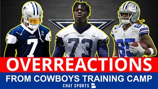 Cowboys Training Camp OVERREACTIONS Led By Trevon Diggs Concern