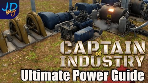 Power Generation Explained 🚜 Captain of Industry 👷 Tutorial, Guide, Tips