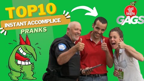 Just for Laughs Gags - Top 10 Instant Accomplice Pranks 🤣 Guaranteed to make you laugh 😂