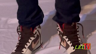 Is KicksCrew Legit Pt. 1? (Nike Dunk Hi Retro Se Baroque Brown & Sesame Legit Check/ On Feet)