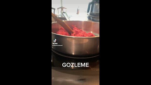 How To Make Gozleme.