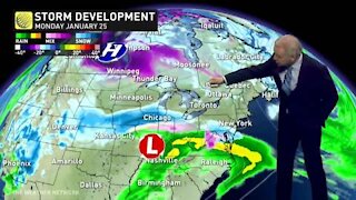 Track of Texas low will determine how much snow it will bring to southern Ontario into Tuesday