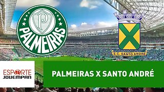 Palmeiras 3 x 1 Santo André - 18/01/18 - Paulistão