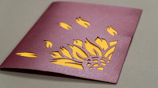 Creative Stencil Art for Greeting Cards - DIY Craft