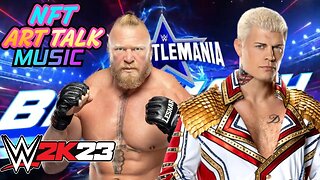 🎮🕹🤼🏼‍♂️ Brock Lesnar vs. Cody Rhodes Wrestlemania Backlash WWE 2K23