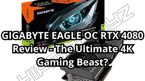 Exploring the Unmatched Performance of GIGABYTE's RTX 4080 Graphics Card