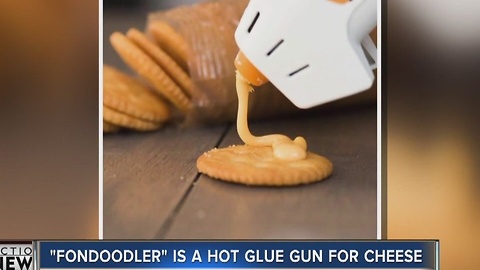 A hot cheese gun?