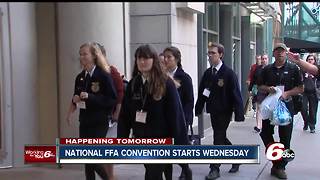 National FFA convention starts Wednesday in Indianapolis