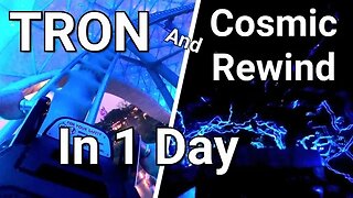 TRON And Cosmic Rewind In One Day