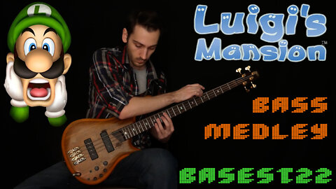Luigi's Mansion Theme Cover on a Single Bass Track