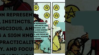 What HIDDEN Meanings Are Unveiled in The 6 OF PENTACLES Card? Pt. 1 #shorts #tarot #inspiration