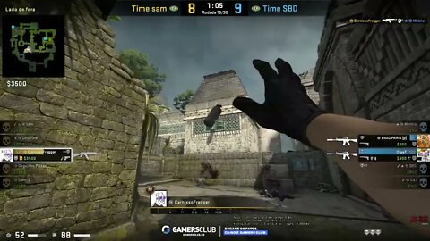 CSGO Ancient - Clutch - Direito a 5k - Comendo Mentes