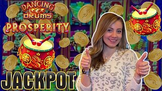 OMG.... I Did It Again (Freak Out) Hitting A JACKPOT on Dancing Drums Prosperity