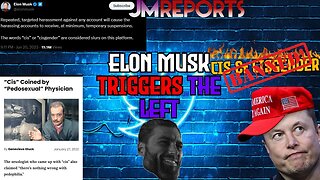 Elon Musk BANS the terms CIS & CISGENDER on twitter & woke journalists MELTDOWN