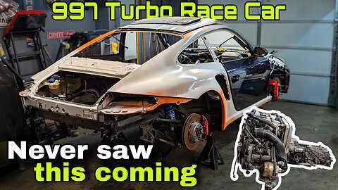 My Crashed 997 Turbo Race Car Engine came with a HUGE SURPRISE