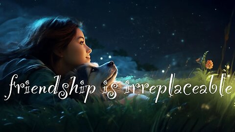 Our friendship is irreplaceable我們的友誼無可替代