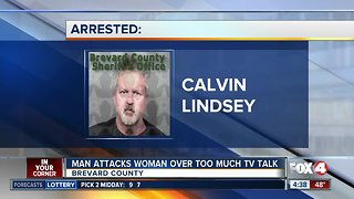 Police: Man attacks woman in Florida over too much TV talk