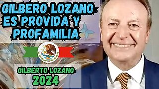 GILBERTO LOZANO SUSCRIBE LOS 7 PUNTOS DE LA AGENDA CONSERVADORA: PROVIDA, PROFAMILIA
