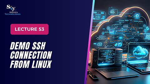 53. DEMO SSH Connection from Linux | Skyhighes | Cloud Computing