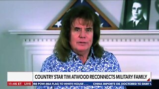 Tim Atwood / Country Music Entertainer - COUNTRY STAR TIM ATWOOD RECONNECTS MILITARY FAMILY
