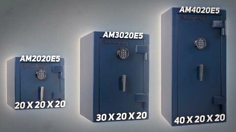 AMSEC AM Series Burglar & Fire Safes
