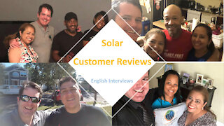 Group of customers review the most important part of Going Solar with local solar companies