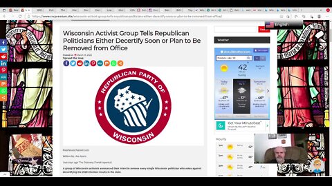 WI Activist Group Tells Republicans Either Decertify Soon or Plan to Be Removed from Office