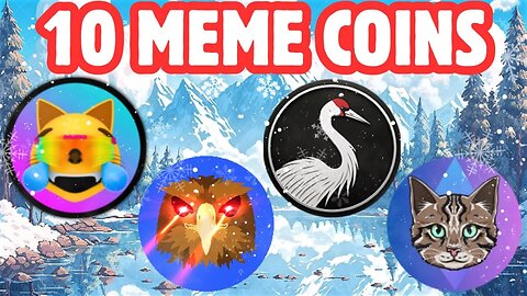 10 Memecoins I'm watching in March 2024