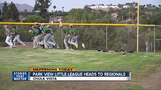 Park View Little League off to Western Regionals