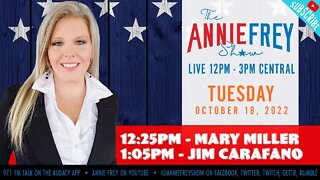 China Flexes, Democrats Weaken, Midterm 2022 Approaches • Annie Frey Show 10/18/22