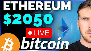 ETHEREUM EM BUSCA DOS $2050 [Bitcoin Lateralizando]