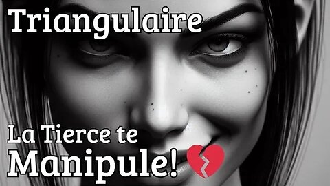 💔 LA TIERCE TE MANIPULE!! 😈 #tiragesentimental #voyance #flammesjumelles