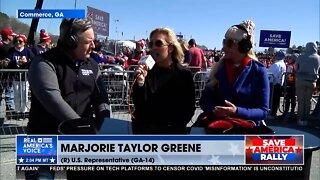 Rep. Marjorie Taylor Greene Talks Oversight and Investigations