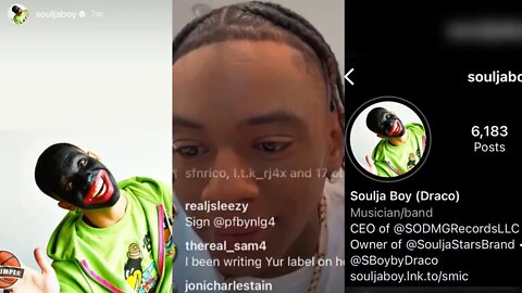 Soulja Boy says he was only responding to Drake 👀 Why Soulja mad at Drake?