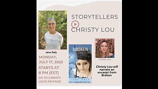 Storytellers with Christy Lou featuring Jane S. Daly