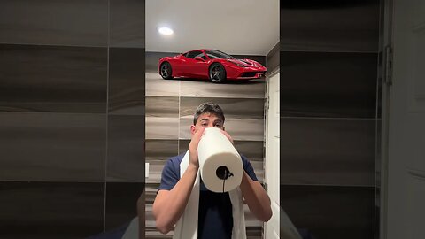 CAR SOUNDS WITH PAPER TOWELL ROLL?!? 🔥🧻