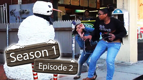 Scary Snowman Scare Hidden Camera Practical Joke | Season 1 Episode 2