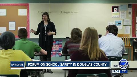 Douglas County Sheriff hopes to re-allocate tax money to make schools safer