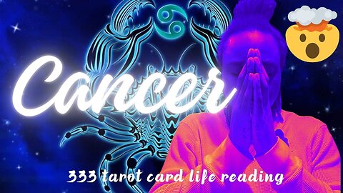 CANCER 🌊 “THIS FELT LIKE A PERSONAL READING!!!” 333 TAROT