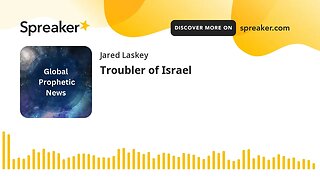 Troubler of Israel (Audio)