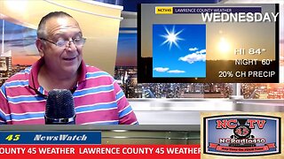 NCTV45 LAWRENCE COUNTY 45 WEATHER WEDNESDAY AUGUST 2 2023